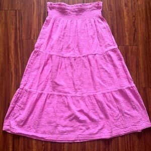 GAP Pink Maxi Skirt